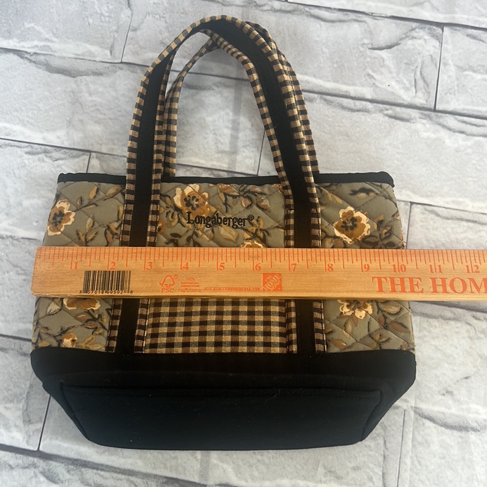 Longaberger mini floral bag - Picture 6 of 8